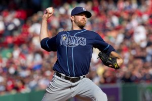 Tampa Bay Rays pitcher Wade Davis